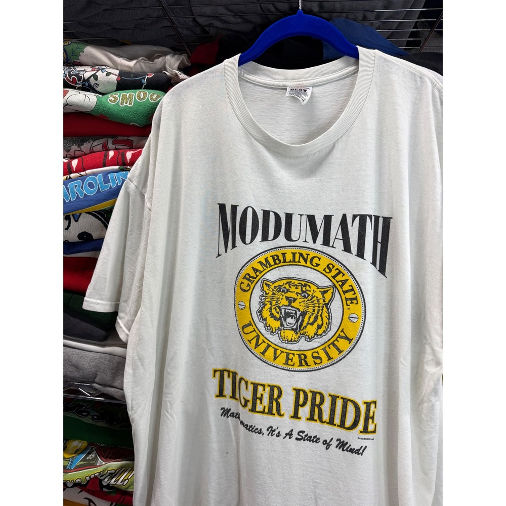 Fruit of the Loom Grambling State University Tiger Pride Modumath T-Shirt 2XL